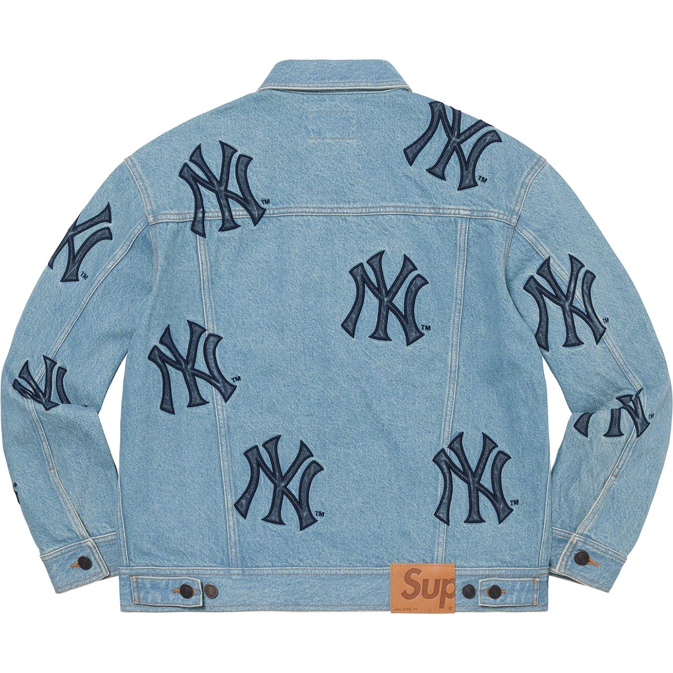 Supreme®/New York Yankees™Denim Trucker Jacket view 7